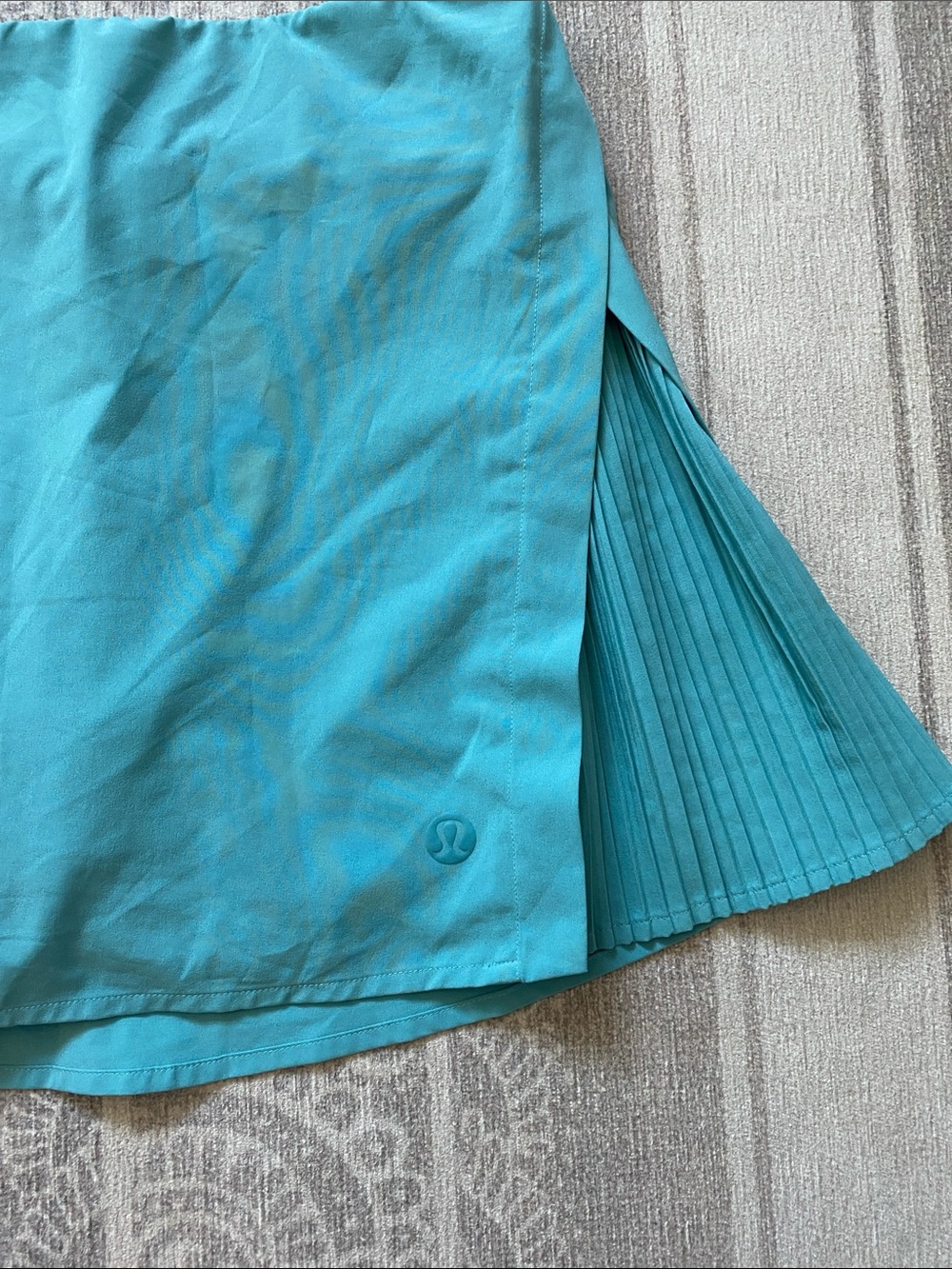 Lululemon Peek Pleat High-Rise Tennis
Skirt in Tidal Teal - Picture 9 of 13